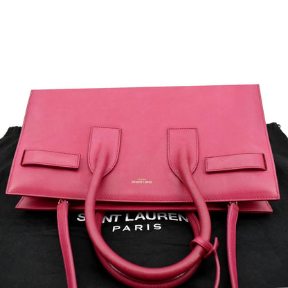 Saint Laurent Sac De Jour Leather Red Shoulder Bag Style 3
