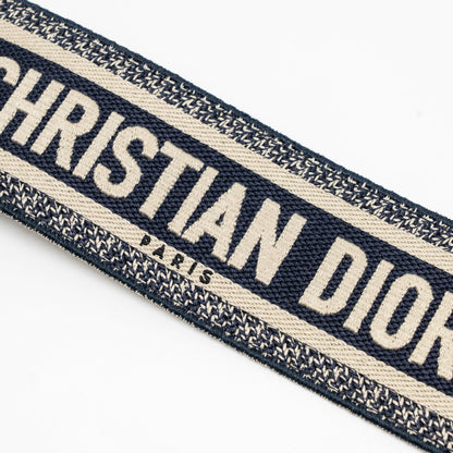 Dior shoulder strap oblique canvas blue