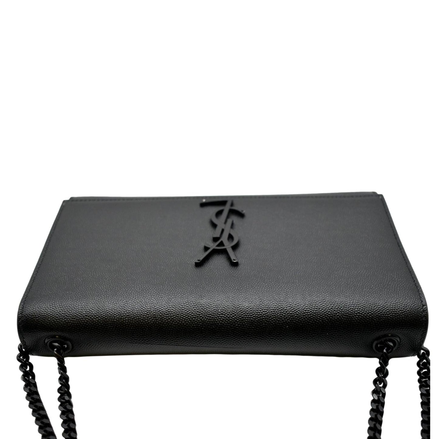 Saint Laurent Kate Leather Black Crossbody Style 17