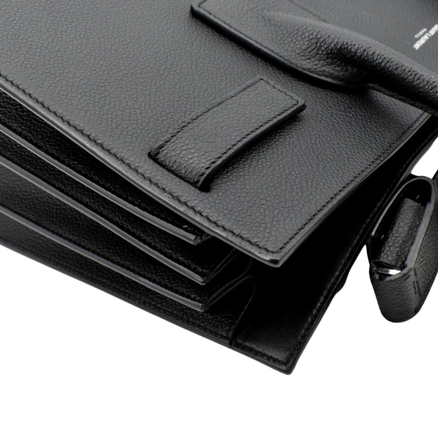 Saint Laurent Sac De Jour Leather Black Shoulder Bag Style 3