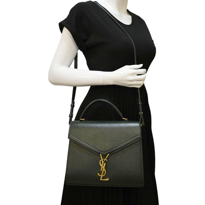 Saint Laurent Cassandra Leather Red Shoulder Bag Style 12