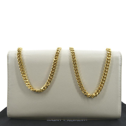 Saint Laurent Kate Leather Red Shoulder Bag Style 8