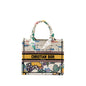 Dior Small dior book tote canvas multicolor
