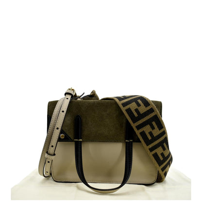 Fendi Mini Leather Red Crossbody Leather