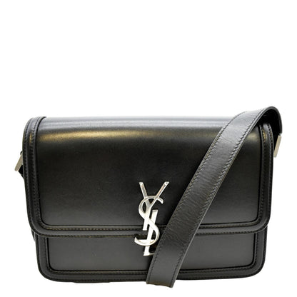 Saint Laurent Solferino Leather Black Crossbody Leather