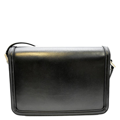Saint Laurent Solferino Leather Black Crossbody Leather