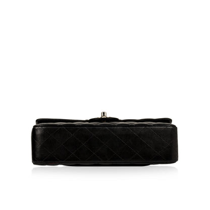 Chanel Classic Flap Lambskin Black Shoulder Bag Style 152