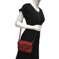 Saint Laurent Loulou Leather Red Crossbody Style 5