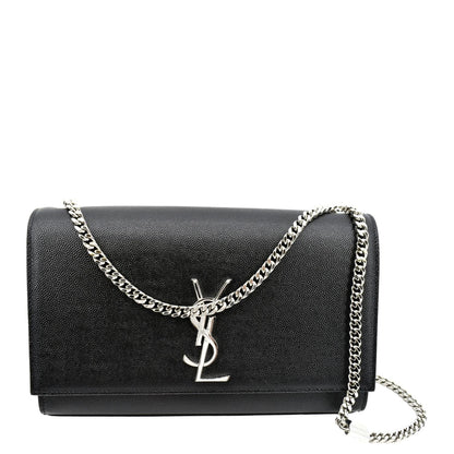 Saint Laurent Kate Leather Black Crossbody Style 16