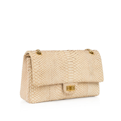 Chanel Chanel 22 Leather Gold Shoulder Bag