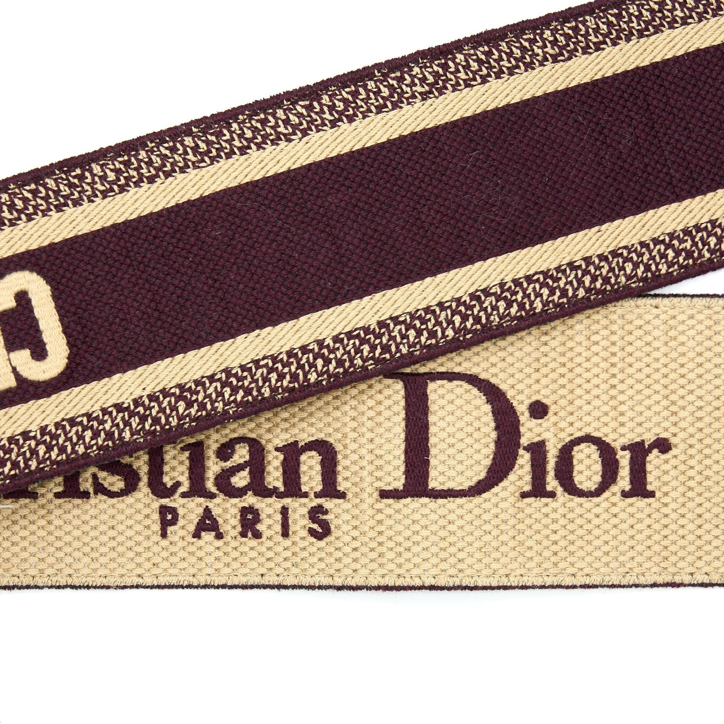Dior Shoulder Strap Burgundy/Multicolour