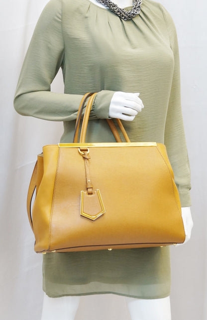 Fendi Leather Red Shoulder Bag Style 21