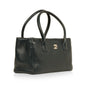 Chanel Timeless Leather Silver Tote Bag