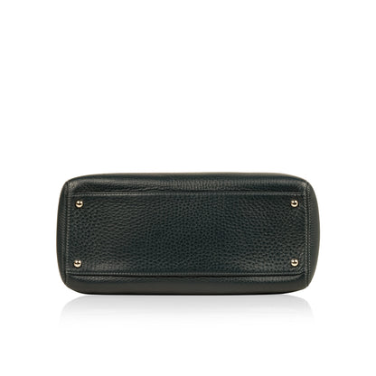 Chanel Timeless Leather Silver Tote Bag