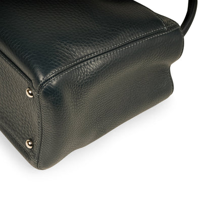 Chanel Timeless Leather Silver Tote Bag