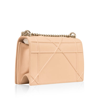 Dior Chain Leather Tote Bag