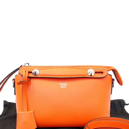 Fendi By The Way Leather Red Crossbody