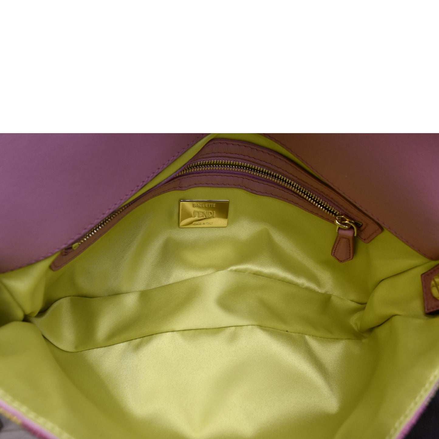 Fendi Baguette Leather Red Shoulder Bag Style 101