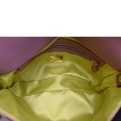 Fendi Baguette Leather Red Shoulder Bag Style 101
