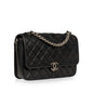 Chanel Caviar And Nubuck Messenger Bag