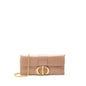 Dior 30 Montaigne Leather Clutch Purse with Chain
