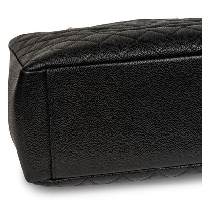 Chanel Timeless Caviar Black Tote Bag Style 11