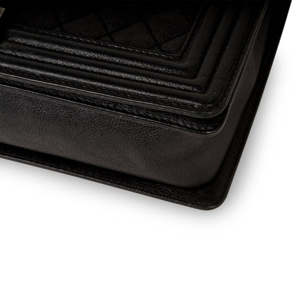 Chanel Boy Bag Quilted Black Shoulder Bag Quilted