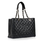 Chanel Timeless Caviar Black Tote Bag Style 13