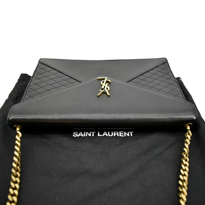 Saint Laurent Leather Black Shoulder Bag Style 6