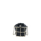 Chanel Bucket Crystal CC Logo Pearl Chain Bag Lambskin Black SHW