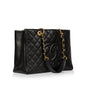 Chanel Timeless Caviar Black Tote Bag Style 11