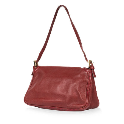 Fendi Baguette Red Shoulder Bag Style 36
