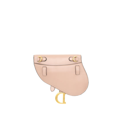 Dior Saddle Pouch Belt Purse Beige