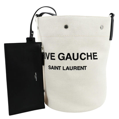 Saint Laurent Luxury Leather White Handbag