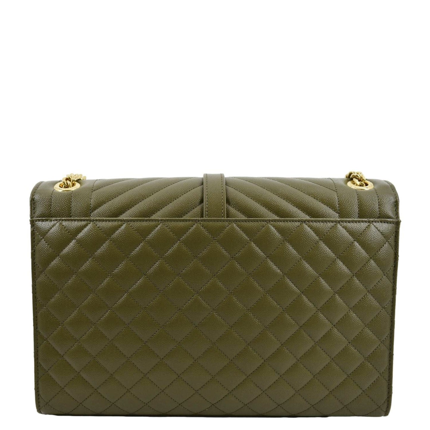 Saint Laurent Envelope Leather Red Shoulder Bag Style 11