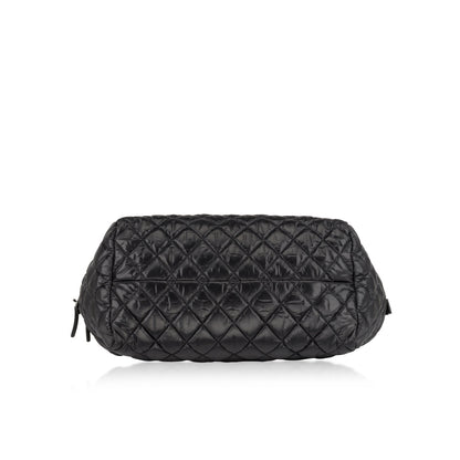 Chanel Shopping Tote Quilted Black Tote Bag Style 5