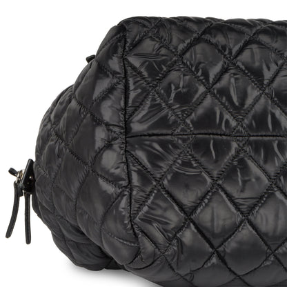 Chanel Shopping Tote Quilted Black Tote Bag Style 5