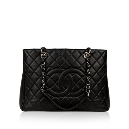 Chanel Timeless Caviar Black Tote Bag Style 41