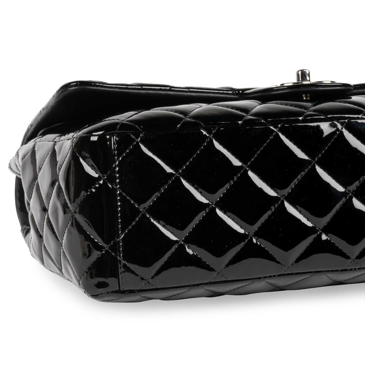 Chanel Classic Flap Lambskin Black Shoulder Bag Style 316