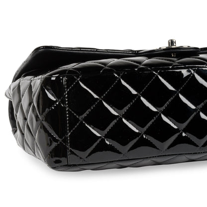 Chanel Classic Flap Lambskin Black Shoulder Bag Style 316