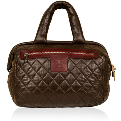 Chanel Shopping Tote Lambskin Black Tote Bag