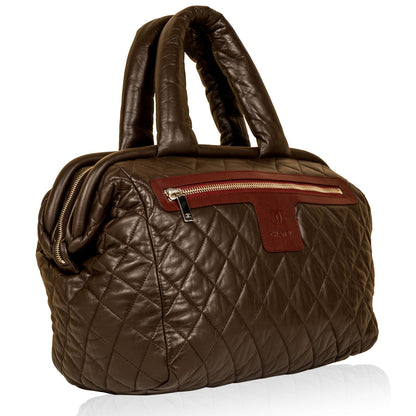 Chanel Shopping Tote Lambskin Black Tote Bag