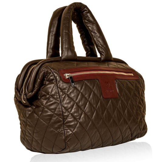 Chanel Shopping Tote Lambskin Black Tote Bag