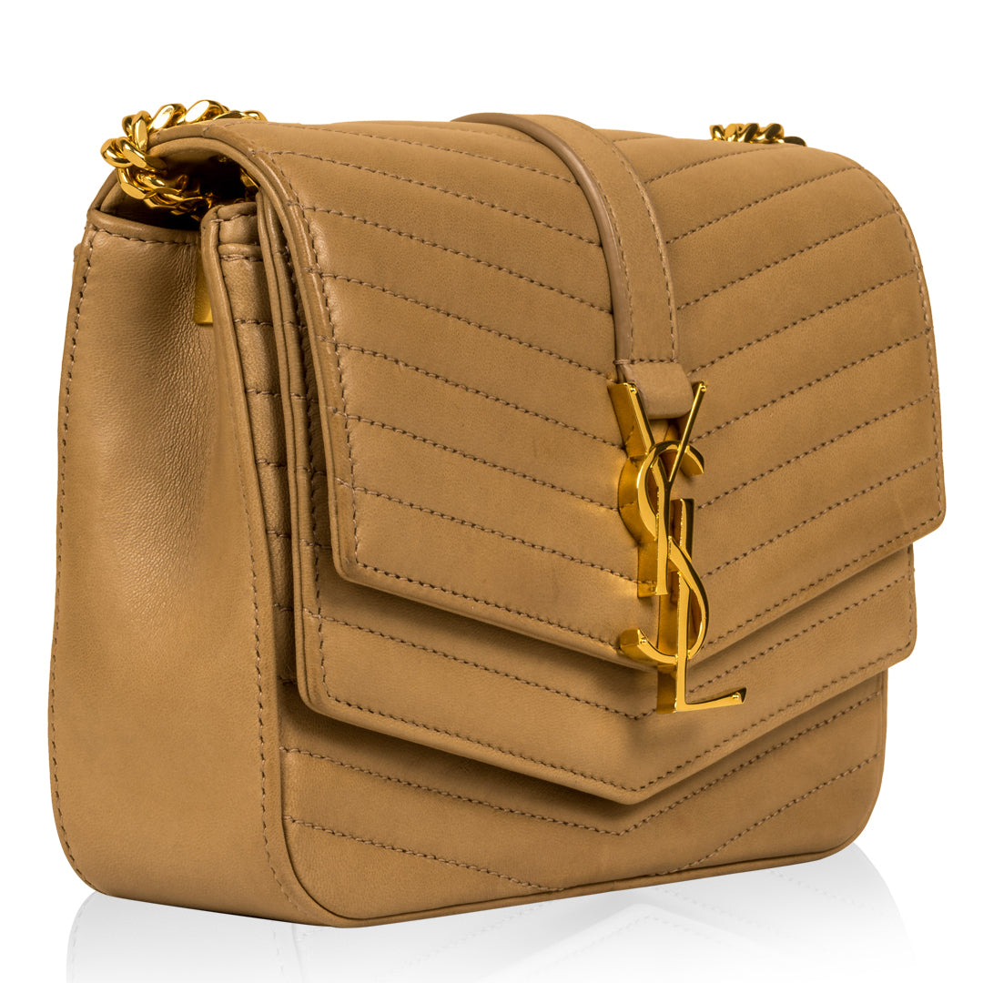 Saint Laurent Luxury Leather Red Handbag Style 19