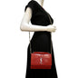Saint Laurent Sunset Leather Red Crossbody Style 6