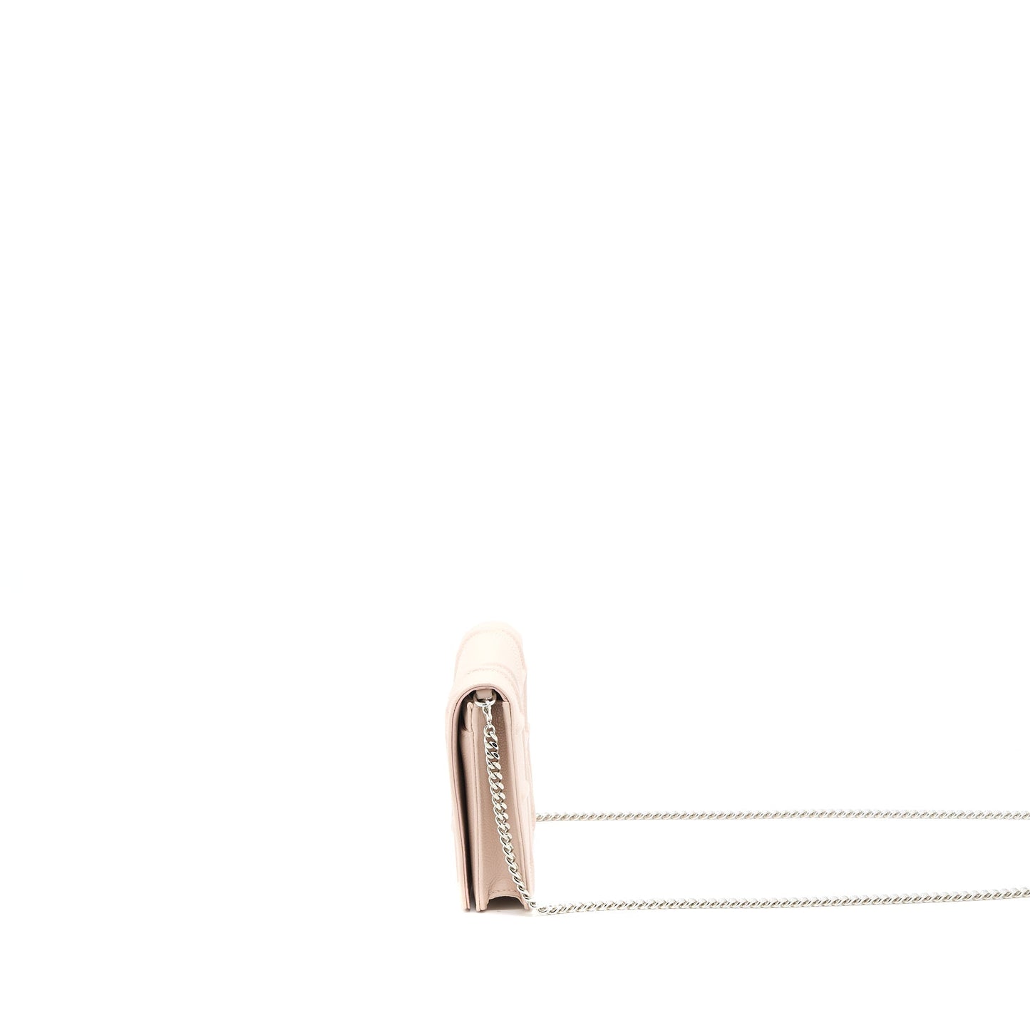 Dior Diorama Wallet On Chain Calfskin Light Pink