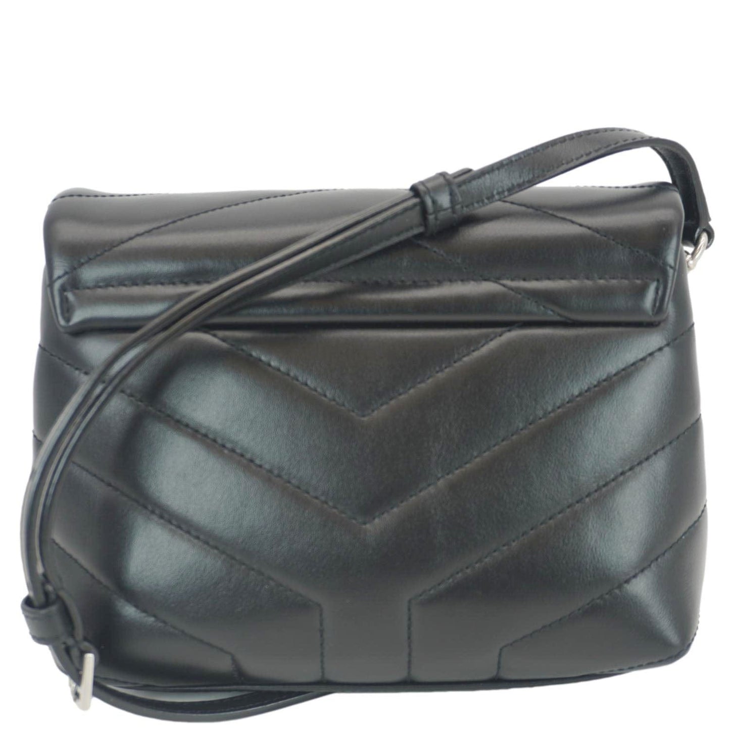 Saint Laurent Loulou Leather Black Crossbody Style 17