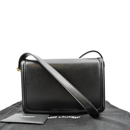 Saint Laurent Solferino Leather Black Crossbody