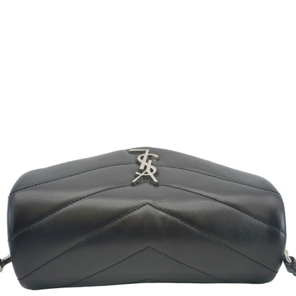 Saint Laurent Loulou Leather Black Crossbody Style 17