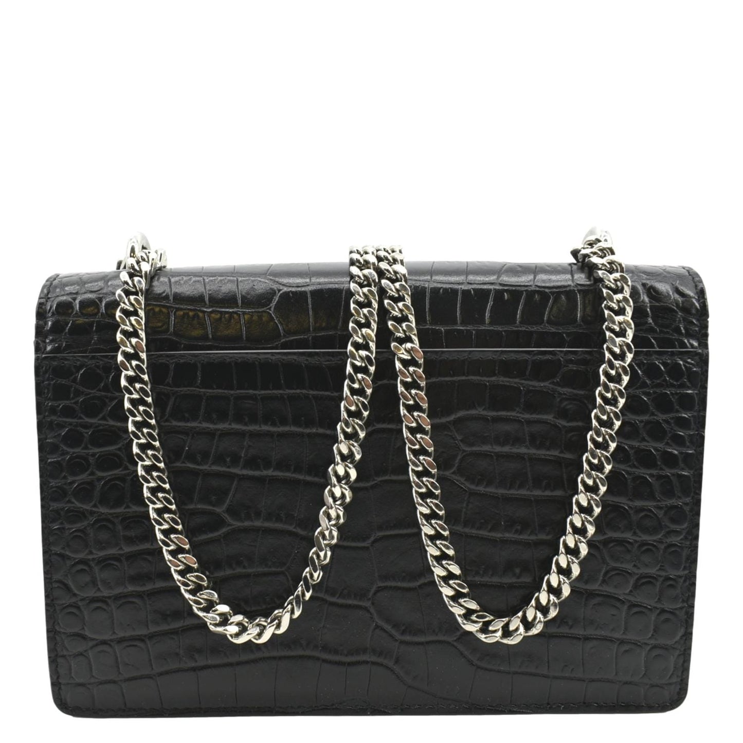 Saint Laurent Sunset Leather Black Crossbody